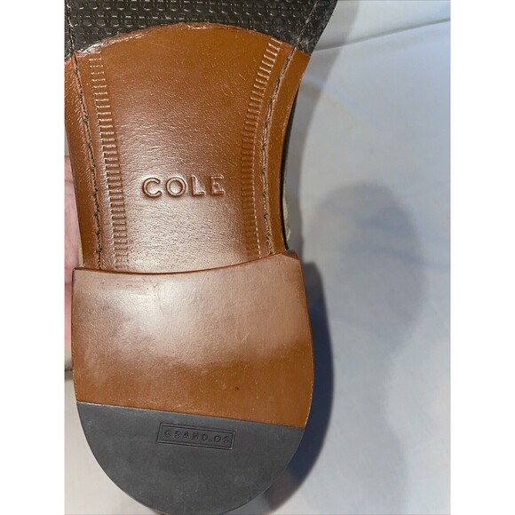 Cole Haan Men’s Dress Shoes Size 13 W Tan Suede Leather Party Business Formal